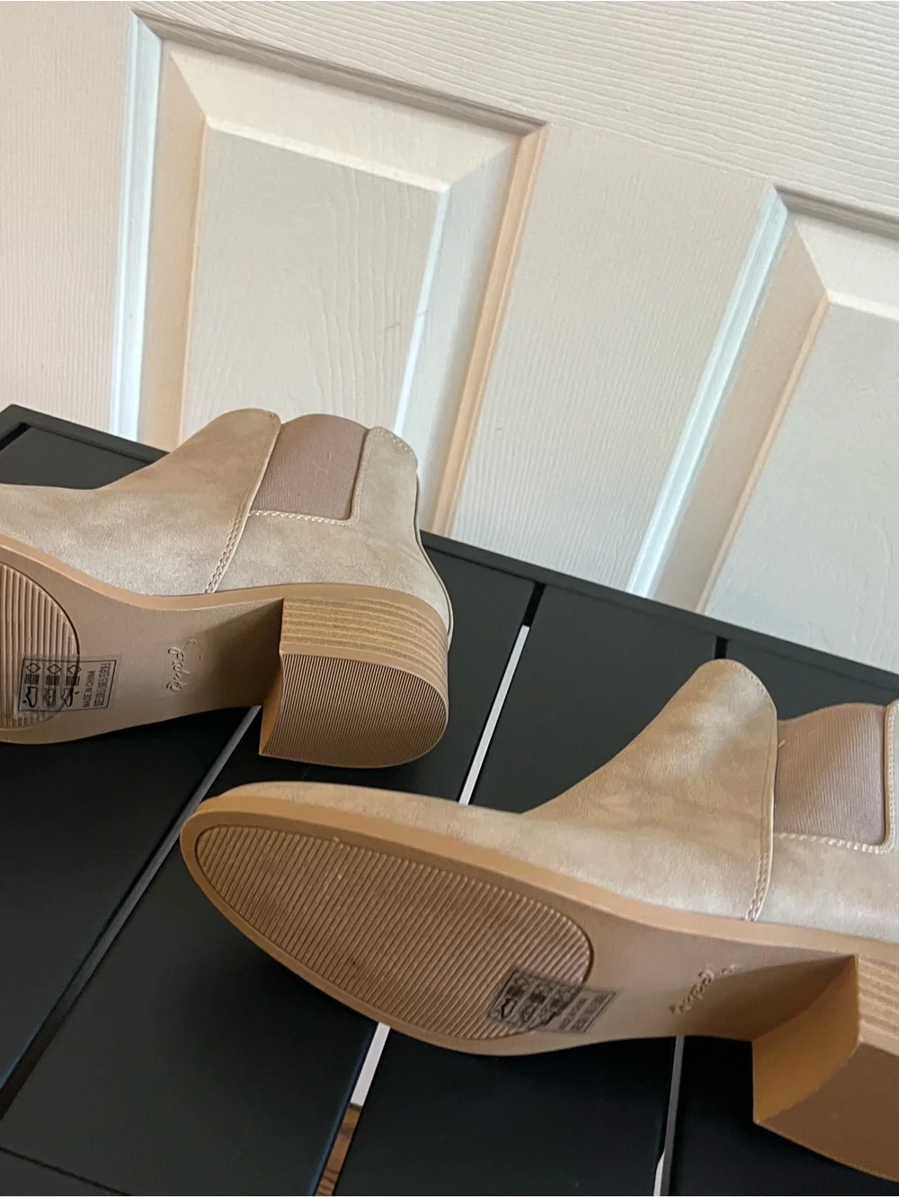 Taupe Chelsea Ankle Boots
